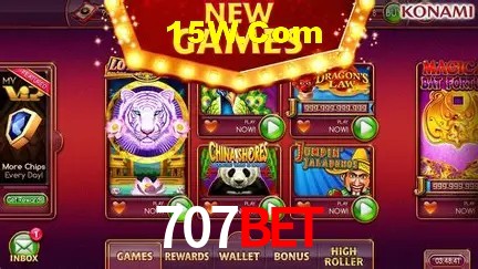 Provedores de Jogos 707Bet